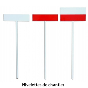 nivelettes de chantier