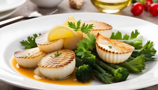 lart de cuisiner les coquilles saint jacques upscaled